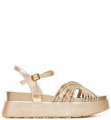 Sandały Liu Jo złote damskie 