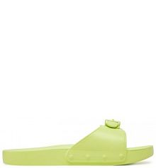 Klapki Scholl zielone damskie 