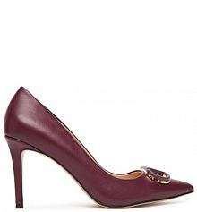 Szpilki TWINSET bordowy 