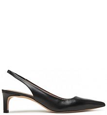 Sandały na szpilce BOSS czarne 