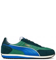 Sneakersy Puma zielone męskie 