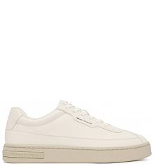 Sneakersy Armani Exchange écru męskie 