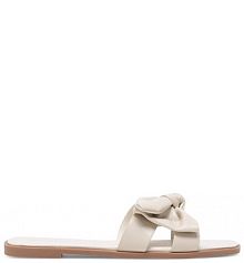 Klapki JENNY écru damskie 