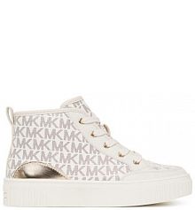 Sneakersy MICHAEL Michael Kors écru dziecięce 