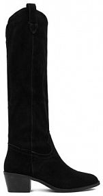 Kozaki na obcasie DeeZee czarne 