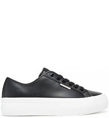 Sneakersy Calvin Klein Jeans czarne damskie 