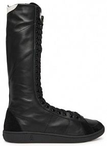 Kozaki Patrizia Pepe czarne damskie 