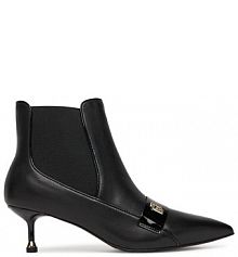 Botki na szpilce Liu Jo czarne 