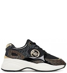 Sneakersy MICHAEL Michael Kors brązowe dziecięce 