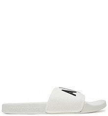 Klapki Armani Exchange białe męskie 