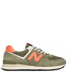 Sneakersy New Balance khaki męskie 