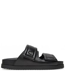 Klapki Patrizia Pepe czarne damskie 