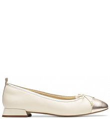 Baleriny Clarks beżowe damskie 