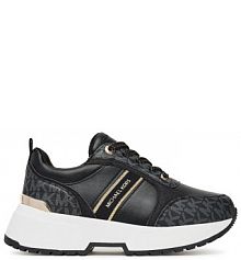 Sneakersy MICHAEL Michael Kors czarne dziecięce 
