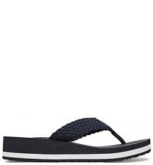 Japonki Tommy Hilfiger granatowe damskie 