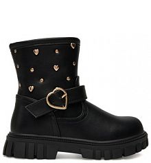 Trzewiki DeeZee czarne dziecięce 