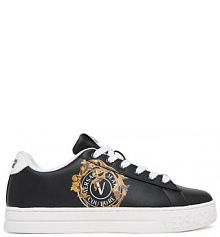 Sneakersy Versace Jeans Couture czarne damskie 