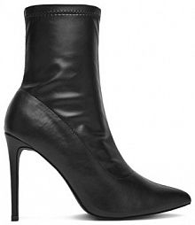 Botki na szpilce DeeZee czarne 