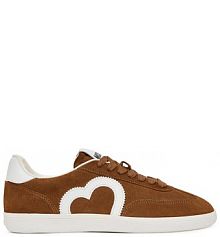 Sneakersy LOVE MOSCHINO brązowe damskie 