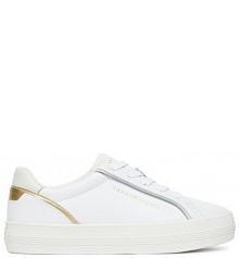 Sneakersy Tommy Hilfiger białe damskie 