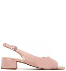 Sandały na słupku HÖGL różowe 