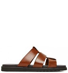 Klapki Aldo brązowe męskie 