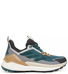 Buty trekkingowe niskie adidas zielone męskie 