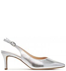 Sandały na szpilce HÖGL srebrne 