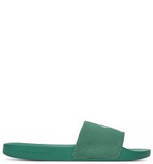 Klapki Calvin Klein Jeans zielone męskie 