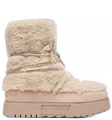 Śniegowce DeeZee beżowe damskie 