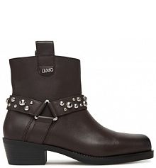 Botki Liu Jo brązowe damskie 