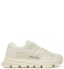 Sneakersy Armani Exchange białe męskie 