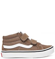 Sneakersy Vans brązowe dziecięce 