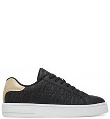 Sneakersy Armani Exchange czarne damskie 