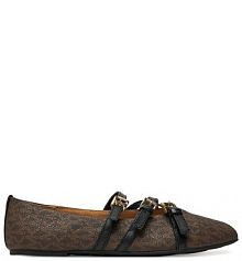 Baleriny MICHAEL Michael Kors brązowe damskie 