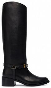 Kozaki Polo Ralph Lauren czarne damskie 