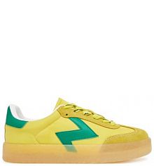 Sneakersy Aldo żółte damskie 