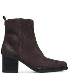 Botki na słupku MICHAEL Michael Kors brązowe 