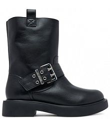 Botki LOVE MOSCHINO czarne damskie 