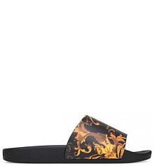 Klapki Versace Jeans Couture czarne damskie 