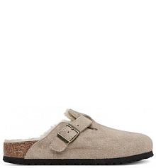 Klapki Birkenstock beżowe damskie 