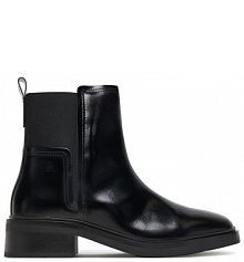 Botki Tommy Hilfiger czarne damskie 