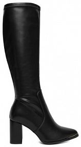 Kozaki na obcasie DeeZee czarne 