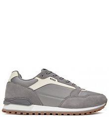 Sneakersy BOSS szare męskie 