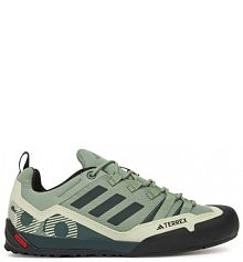 Buty trekkingowe niskie adidas zielone męskie 