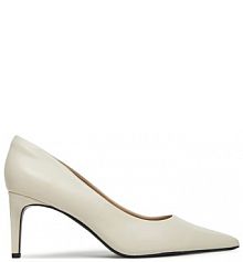 Szpilki Calvin Klein écru 