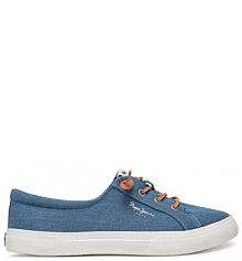 Sneakersy Pepe Jeans niebieskie damskie 