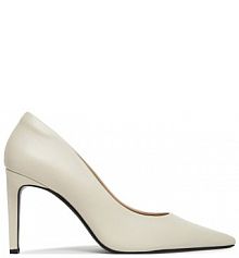 Szpilki Calvin Klein beżowe 