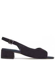 Sandały na słupku HÖGL granatowe 