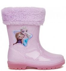 Kalosze Frozen fioletowe dziecięce 